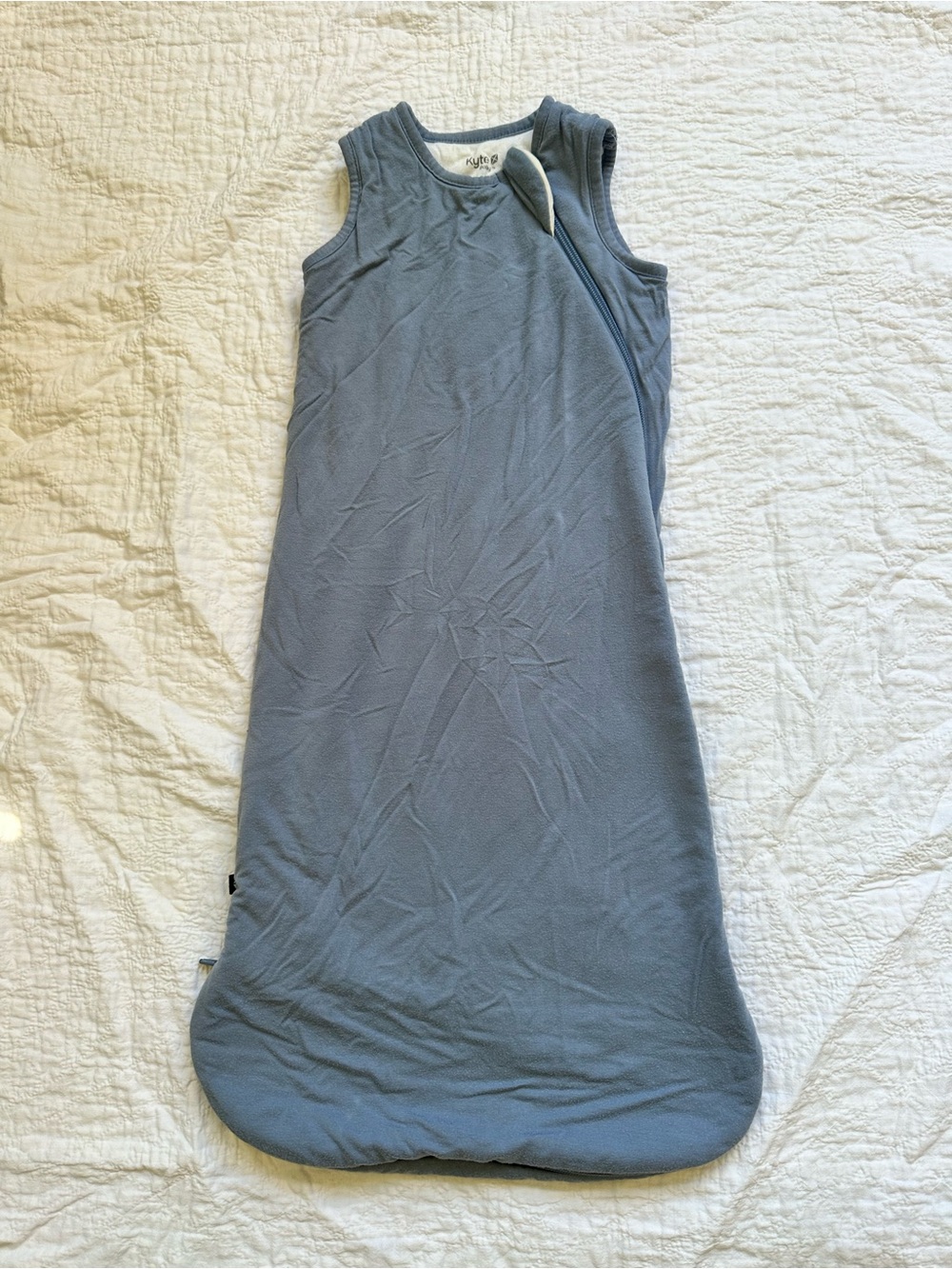 Kyte BABY Slate Blue Sleeveless Sleep Sack, Small 1.0